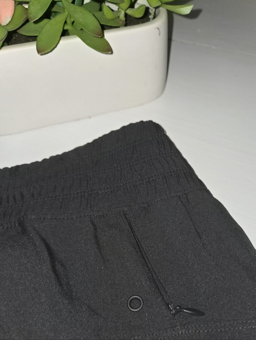 Old Navy 4x Dry Quick Womens Black  Shorts With Small Zipper Pocket